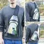 ZR932 Hot Sale Clear Chest Bag Transparent PVC Shoulder Crossbody Waterproof Travel Shopping Beach Bag Sport Outdoor Travel