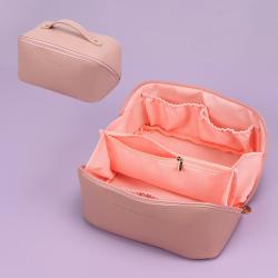 Custom makeup brush storage bag Large capacity decorative zipper chain niche design plus logo
