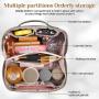 Cameras Essential Oils Shaving Supplies Glasses Valuables Multifunctional Makeup Bag