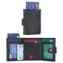 2024 Supplier Customize Aluminum Credit Card Holder Slim RFID Blocking Metal Pop Up Wallet