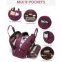 Carry on 2pc/set waterproof trendy overnight crossbody handbag lightweight Weekender outdoor travel luggage garment duffel bags