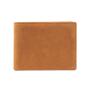 Nice genuine leather slim coin wallet men's id wallet RFID blocking