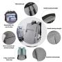 2023 Hot selling Travel Smell Proof Backpack  anti theft polyester fashion laptop backpack laptop back pack chargeable usb