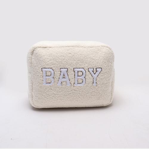 Keymay Hot Sale Bridesmaid Gift Idea DIY Women Teen Birthday Gift Monogram Pouch Bag Makeup Bag Cosmetic Cosmetics Bag Luxury