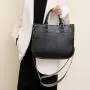 Large Capacity Classical PU Leather Tote Bags Women Handbags Ladies Shoulder Bag Leather Sling Cross Body Tote Hand Bag