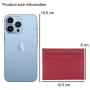 Minimalist Slim Credit Card Holder Business RFID Blocking Wallet Portable Men's Travel Custom Leather Card Holder Card Bag