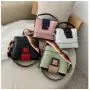 2024 Women's Wholesale Bags New Europe Fashion Single Shoulder Zipper & Hasp Bag  Summer Crossback Bucket Bag