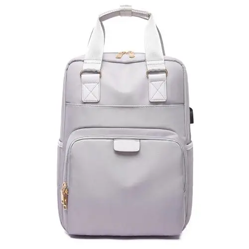 Factory Wholesale USB Backpack 14 "15.6" Laptop Bag for Men and Women Large Capacity Fashion Waterproof With Good Goods