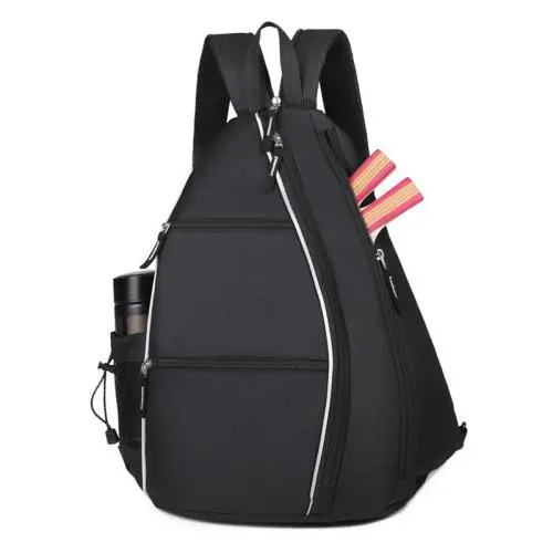 ZWY169 Wholesale Men Women Tennis Badminton Racket Backpack Customizable Oxford Sports Shoulder Bag Outdoor Fitness Organizer