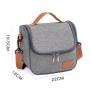 wholesale customized large capacity outdoor picnic bag cool office worker portable lunch insulation ice cooling bag