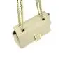Fashion Women Medium PU Handbags Tote Bags with Double Chain Handles women shoulder bag handbag
