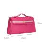 Fashion Vegan Leather Luxury Lock Ladies Small Handbags Custom Logo Classic Hand Bags High Quality Trendy Crossbody Bag Women