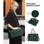 Laptop Bag for Women 15.6 inch computer Tote handbag Work Business Briefcase Waterproof Leather Teacher Office Shoulder Hand bag