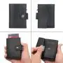 2024 Supplier Customize Aluminum Credit Card Holder Slim RFID Blocking Metal Pop Up Wallet