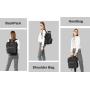 LOVEVOOK wholesale Quilted 15.6 notebook bags, elegant large school backpack work travel Women's laptop Backpacks with USB