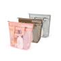 Gelory New Summer Mesh Tote Bag Toiletry Bag Makeup Lightweight Handbag Large Beach Bag