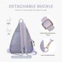 LOVEVOOK outdoor spring tennis sling bag high quality rich pocket pickleball paddles racket travel backpacks bags for women men