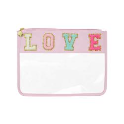 PU+PVC Wash Toiletry Bag Wholesale Customized Waterproof Laser Travel Make Up Cosmetic Bag Travel-Friendly With High Click