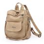 SC039 Fashion Women Backpack Purses Vintage Outdoor Travel Backpack Ladies Waterproof PU Leather Casual Shopping  Backpacks