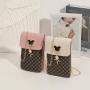 Printed Mobile Phone Bag Wholesale 2024 Women's Messenger Bag Wholesale New Fashion Shoulder Crossbody Bag
