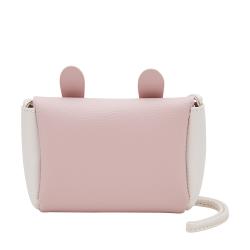 Custom PU Leather Small Little Girl Purse Handbag Bunny Crossbody Bag kids shoulder bag