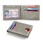 Nice leather front pocket card holder slim RFID men's wallets