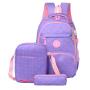 Gelory Hot Sale 4 Colors School Bag Star Full Printing Waterproof Primary School Backpack 3pcs Set For Girls Kids Bookbag