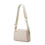 Factory custom women's Vintage Square PU Leather Tote Stylish Mini soft square crossbody bag with shoulder strap