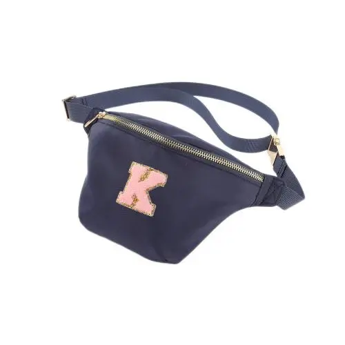 Multi Color New Trends Portable Sling Bag Crossbody Waterproof Nylon Fanny Pack Custom Waist Bags