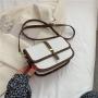 2022 Lady Designer Bags Fashion Flap Combine Colors Messenger for Women Magnetic Button Strap Sling Purse