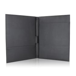 Factory wholesale Custom Guest Leather Hotel Room pu Leather A4 notebook Menu Book Check Book Holder Covers
