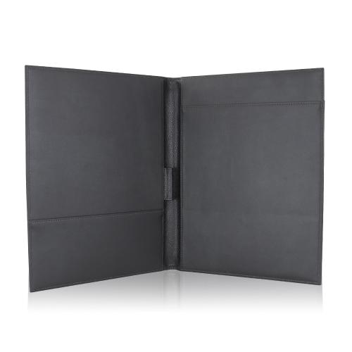 Factory wholesale Custom Guest Leather Hotel Room pu Leather A4 notebook Menu Book Check Book Holder Covers