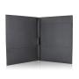 Factory wholesale Custom Guest Leather Hotel Room pu Leather A4 notebook Menu Book Check Book Holder Covers