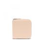 Custom Women PU Leather Billfold Pink Purse With Card Slots Snap Closure Pocket Short Small Zippered Wallet