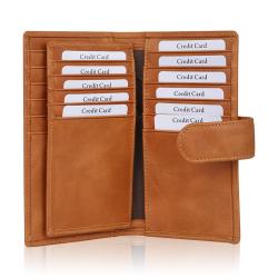 New Pu Leather Rfid Blocking Trifold Card Holder Men Wallet Freedom Design Wallets
