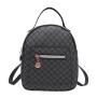 New printing leather backpack for woman 2024 backpack purse for women fashion girls schoolbag small bag Korean shoulder bag