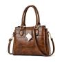 New Fashion Stone Pattern Lock Buckle Bag Large Capacity One Shoulder Crossbody Women's Handbag Luxury Shoulder Bag For Women