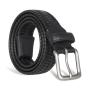 Factory wholesale genuine leather buckle belt woven leather belt men real leather belt