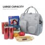 Lovevook Hot Selling Waterproof Insulated Soft Lunch Cooler Bag Outdoor Tote Cooler Lunch Bag
