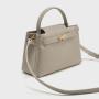 Custom Logo Luxury Lock Top Handle Womens Handbags Vegan Leather Fashion Womens Tote Bags Classic OEM ODM Ladies Hand Bags
