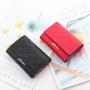 OEW033 New Women Purses Luxury Card Holder Pu Leather Wallets for Women Fashionable Short Solid Color Money Poceket