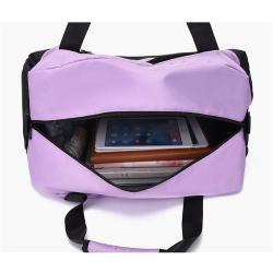 LX040 Printed Logo Duffle Bag for Team Players Fitness Handbag Waterproof Sport Bag Hot Selling Travel Bag Sneaker Organizer
