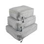 Wholesale Custom 3 pcs Travel Organizer Bag Set Zipper Waterproof Luggage Packing Cubes