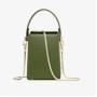 2024 Custom Women Lady Genuine Leather Mini Small Mobile Phone Chain Shoulder Crossbody Pouch Bag Purses