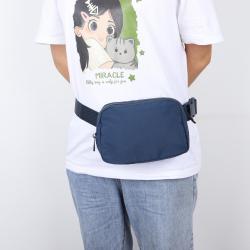 Men Women Fanny Pack Crossbody Belt Bag for Sports Stadium Designer Bag Waist Pouch Chest Bag Light Nylon 38 Colors