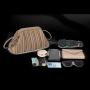 2024 new soft PU handbag dumpling shape design cloud pleated removable shoulder strap women's bag