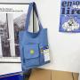 Fashionable Korean Style Shoulder Bag for Male and Female Wholesale Students Schoolbags Large Capacity Canvas Messenger Bag