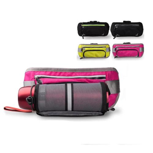 Wholesale Multifunctional Water Bottle Ladies Waist Bag Sports Outdoor Waterproof Running Belt Waist Bag With Bottle Holder
