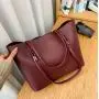 OEM903 New Fashion Women Bags Large-capacity Tote Bag Textured Western-style Women Handbag Female Leather Shoulding Bags
