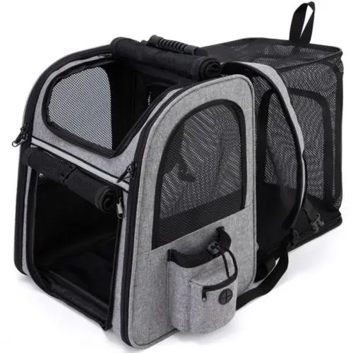 KBW705 Pet Carrier Backpack Large Cat Carrier Backpacks Dog Backpack Carrier Breathable Mesh Great for Travel Hiking